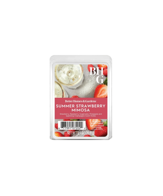 Better Homes And Gardens Wax Melts Summer Strawberry Mimosa Front View