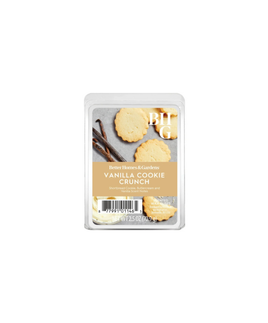 Better Homes And Gardens Wax Melts Vanilla Cookie Crunch Front View
