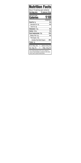 Brach's Candy Corn Original Nutritional Information