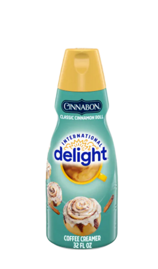 International Delight Liquid Coffee Creamer - CINNABON CLASSIC CINNAMON ROLL