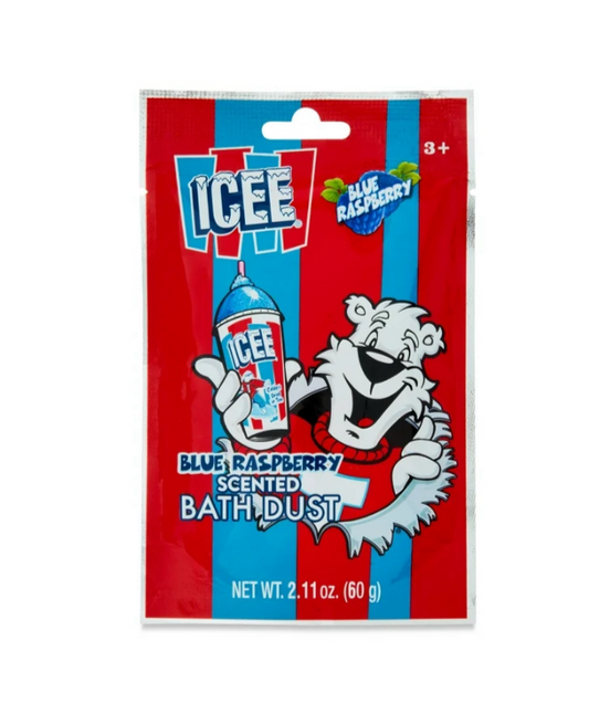 Icee Scented Bath Dust - BLUE RASPBERRY