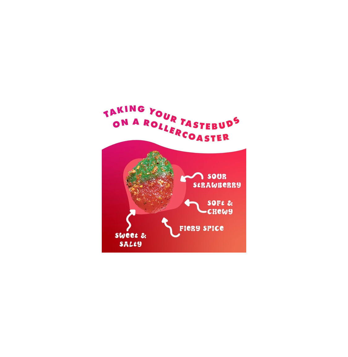 Chili Chews Strawberry Bites Taking Your Tastebuds On A Rollercoaster