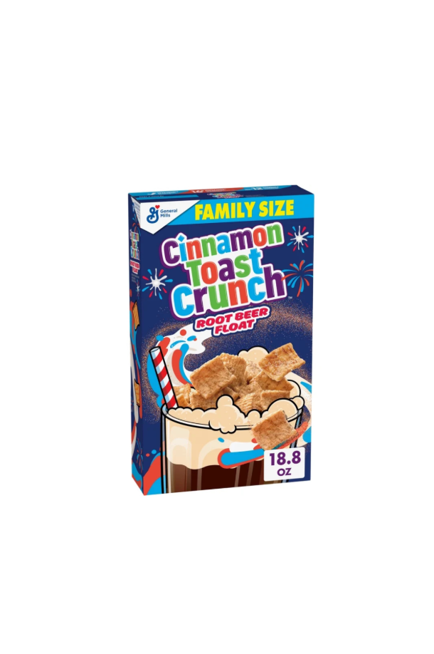 Cinnamon Toast Crunch Cereal Root Beer Float
