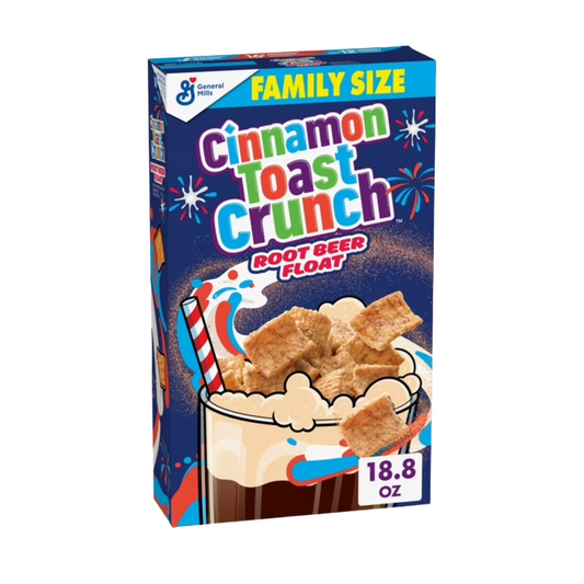 Cinnamon Toast Crunch Cereal Root Beer Float