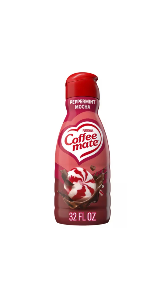 CoffeeMate Liquid Coffee Creamer Peppermint Mocha