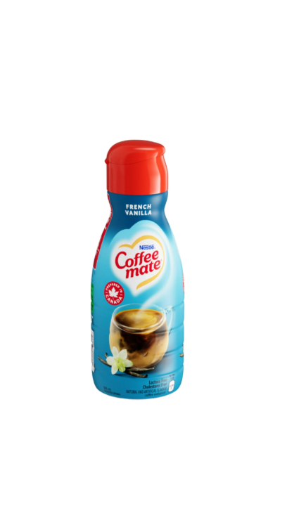 Coffeemate Liquid Coffee Creamer French Vanilla Canadian Import 