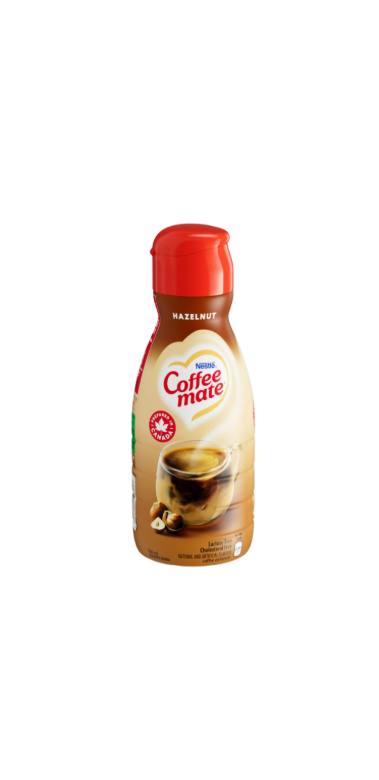Coffeemate Liquid Coffee Creamer Hazelnut Canadian Import 