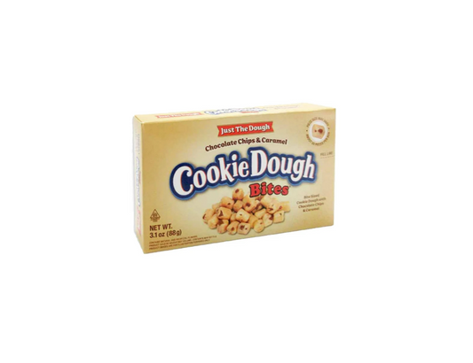 Cookie Dough Bites Chocolate Chips And Caramel Movie Snack Box