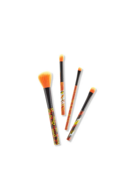 Cosmetic Brush Set Cheetos Flamin Hot Version 2 Unboxed