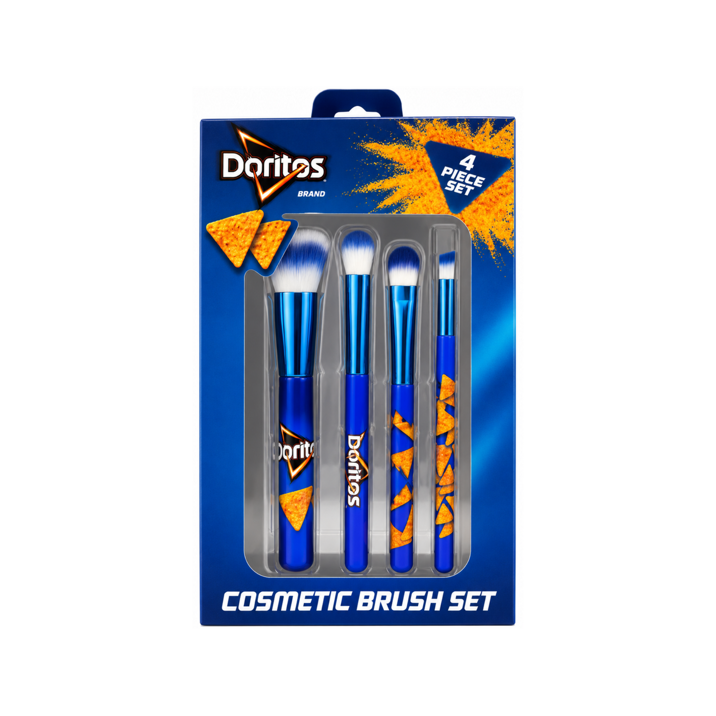 Cosmetic Brush Set Doritos Cool Ranch Boxed