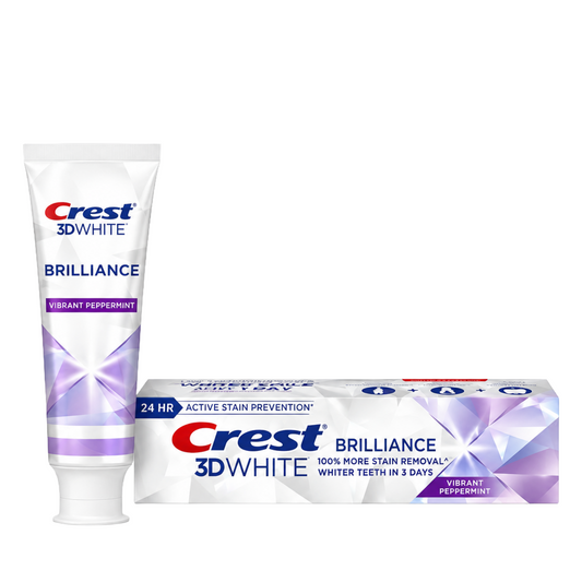 Crest 3D White Toothpaste Brilliance Vibrant Peppermint