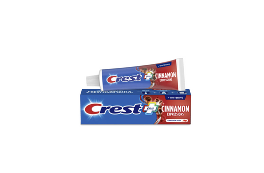Crest Complete Plus Toothpaste Cinnamon Expressions