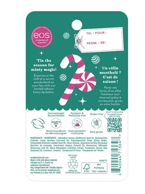 EOS 2 Set Lip Balm Set - HOLIDAY COLLECTION DES FETES