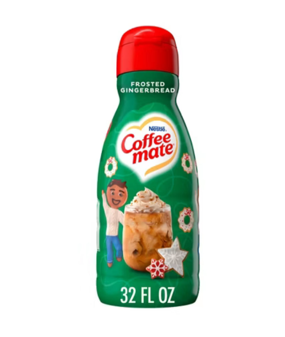 CoffeeMate Liquid Coffee Creamer - FROSTED GINGERBREAD