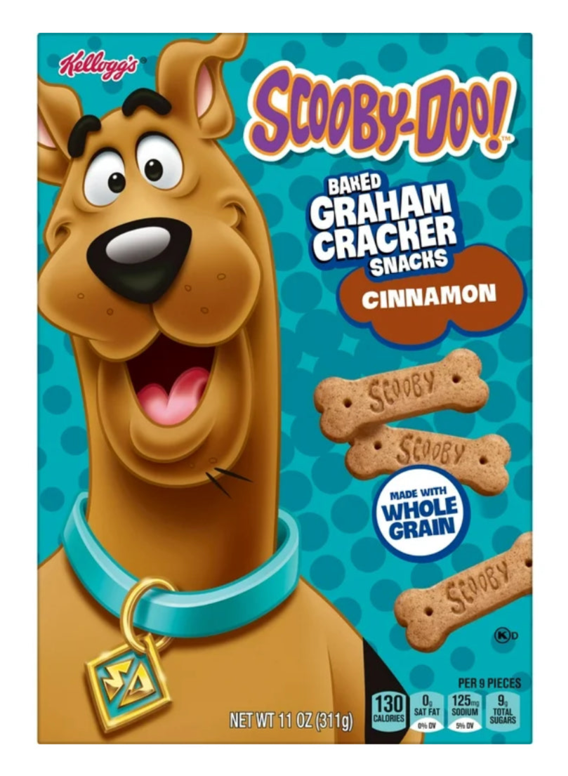 Kellogg’s Scooby Doo Graham Crackers - CINNAMON