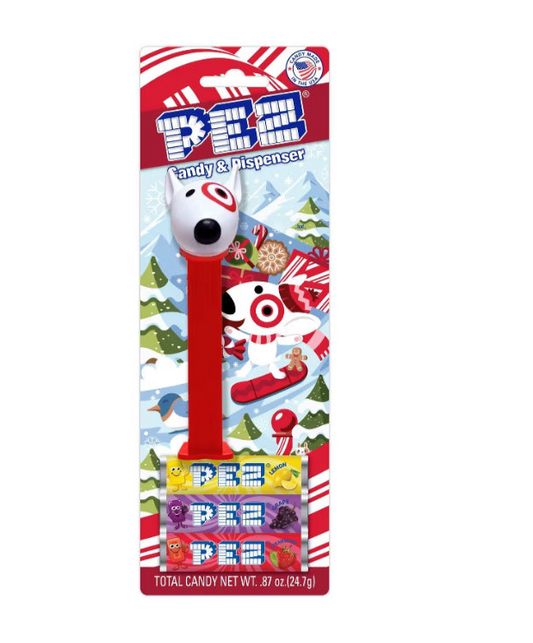 Pez Candy & Dispenser - TARGET BULLSEYE