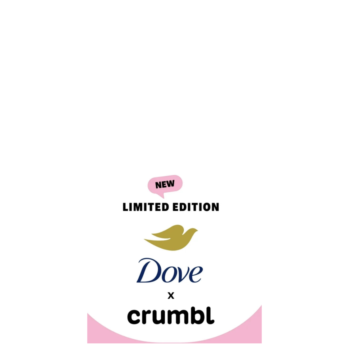 Dove Crumbl 72 Hour Solid Antiperspirant Solid Stick Deodorant Limited Edition