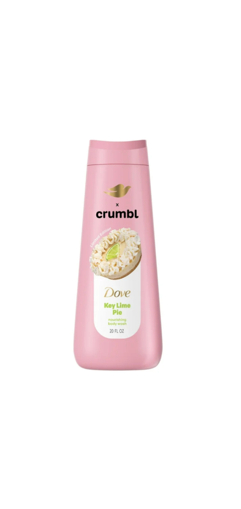 Dove & Crumbl Collaboration Nourishing Body Wash Key Lime Pie