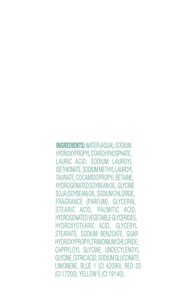 Dove Nourishing Body Wash Peppermint Bark Ingredients