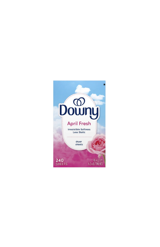 Downy Tumble Dryer Sheets 240 Sheets April Fresh Box
