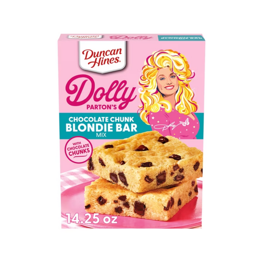 Duncan Hines & Dolly Parton’s Chocolate Chunk Blondie Bar Mix