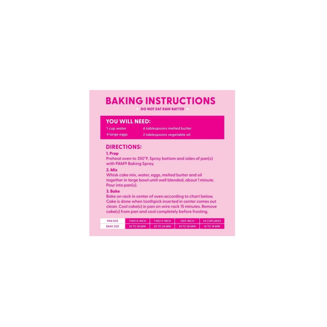 Duncan Hines Dolly Partons Perfectly Moist Cake Mix Chocolate Baking Instructions