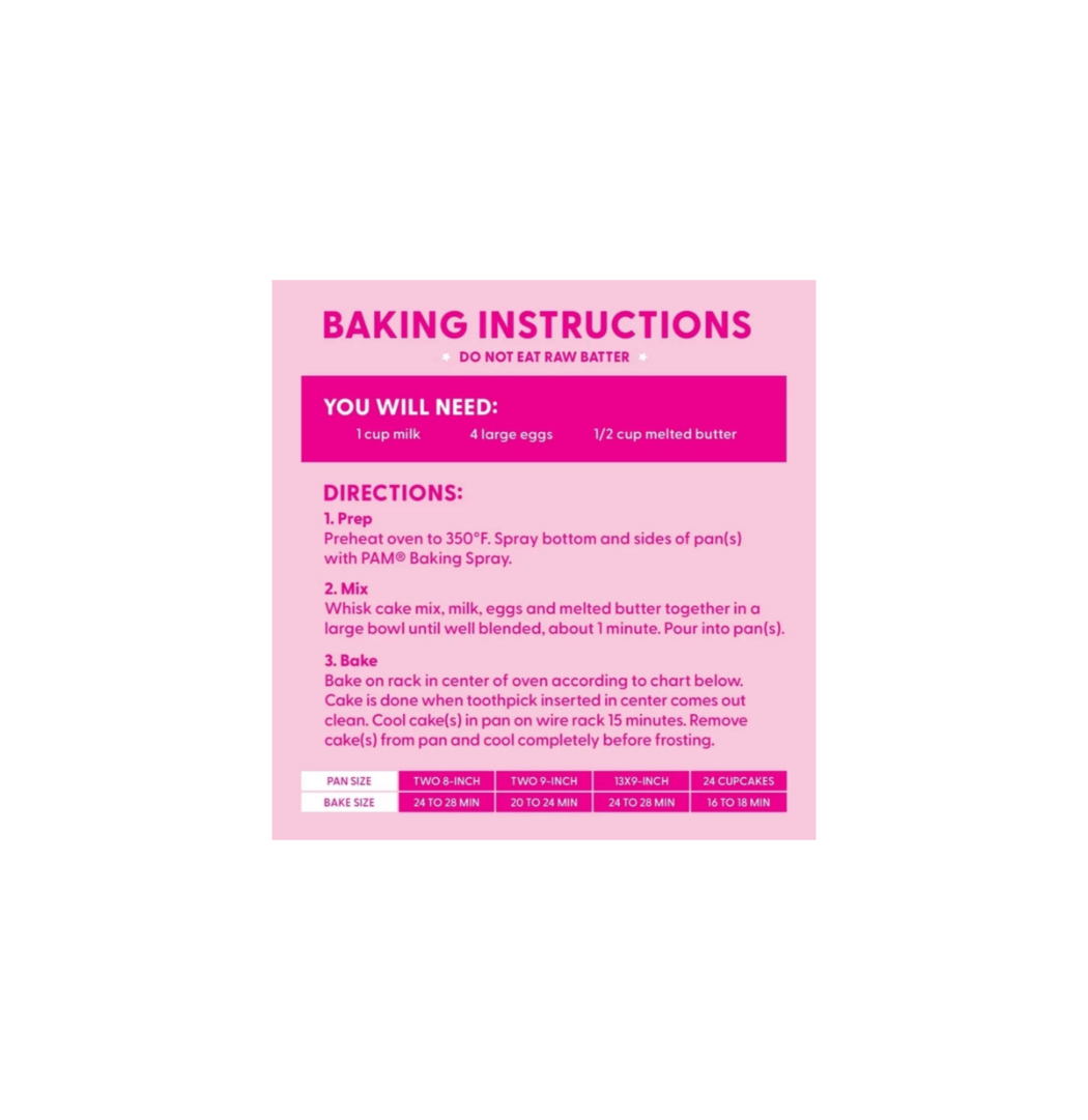 Duncan Hines Dolly Partons Perfectly Moist Cake Mix Coconut Baking Instructions