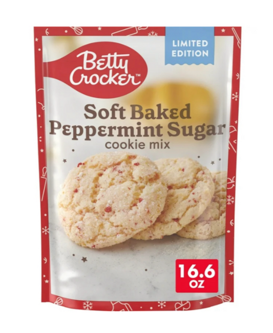 Betty Crocker Soft Baked Cookie Mix - PEPPERMINT SUGAR