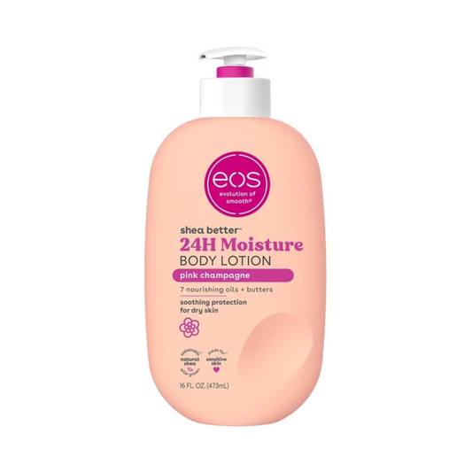 EOS 24 Hour Moisture Body Lotion Pink Champagne
