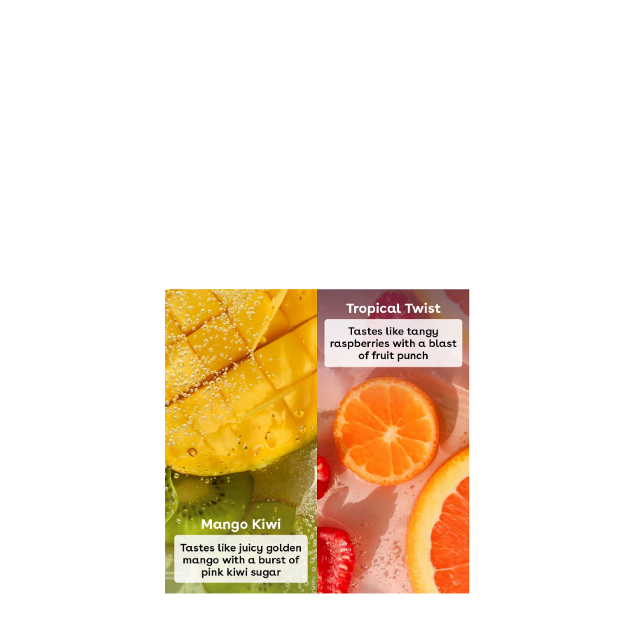 EOS 2 Set Lip Balm Pops! Mango Kiwi Tropical Twist