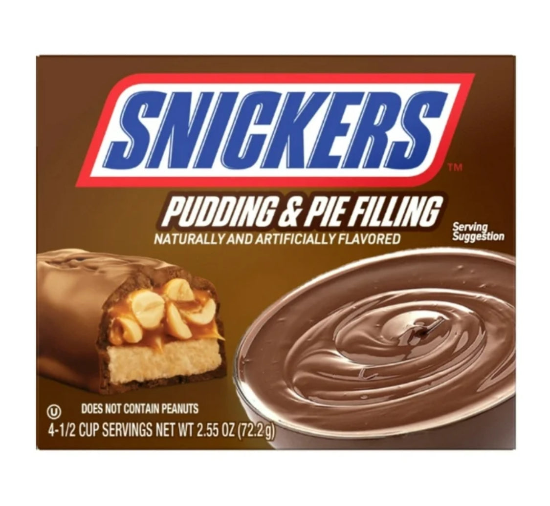 Snickers Instant Pudding & Pie Filling Mix