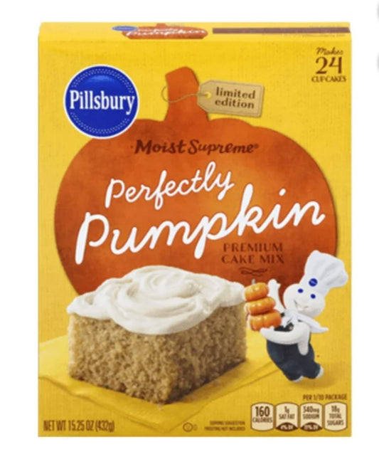 Pillsbury Moist Supreme Premium Cake Mix - PERFECTLY PUMPKIN