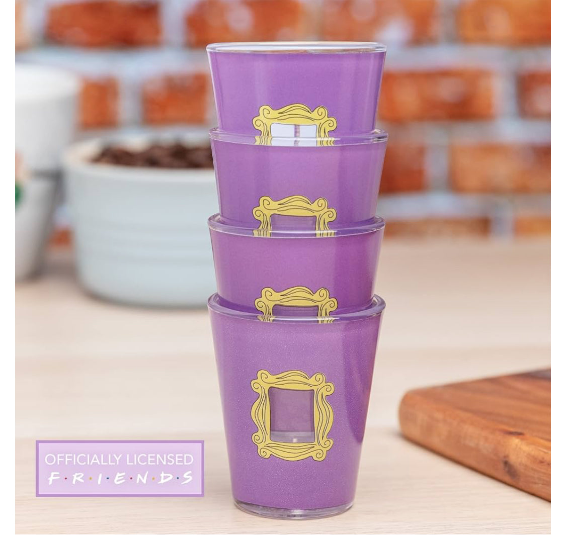 FRIENDS 4 Set Shot Glasses - PEEPHOLE