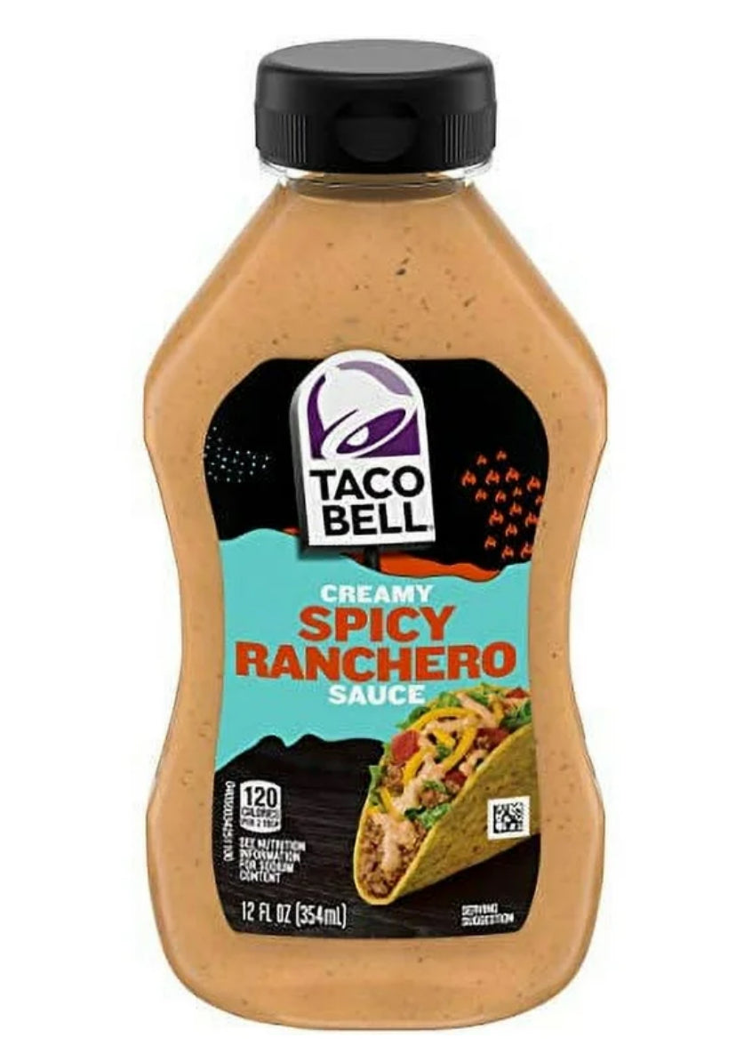 Taco Bell Creamy Sauce - SPICY RANCHERO