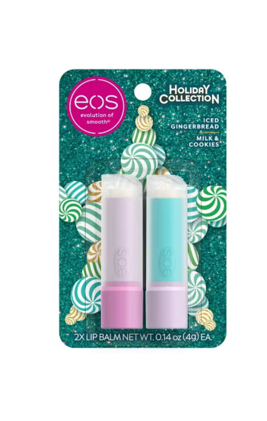 EOS 2 Set Lip Balm Set - HOLIDAY COLLECTION