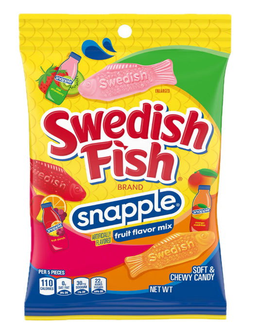 Swedish Fish Soft & Chewy Candy - SNAPPLE