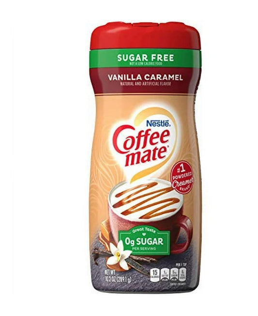 CoffeeMate Powder Coffee Creamer - Sugar Free - VANILLA CARAMEL