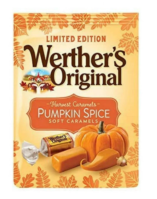 Werther’s Original Soft Caramels - PUMPKIN SPICE