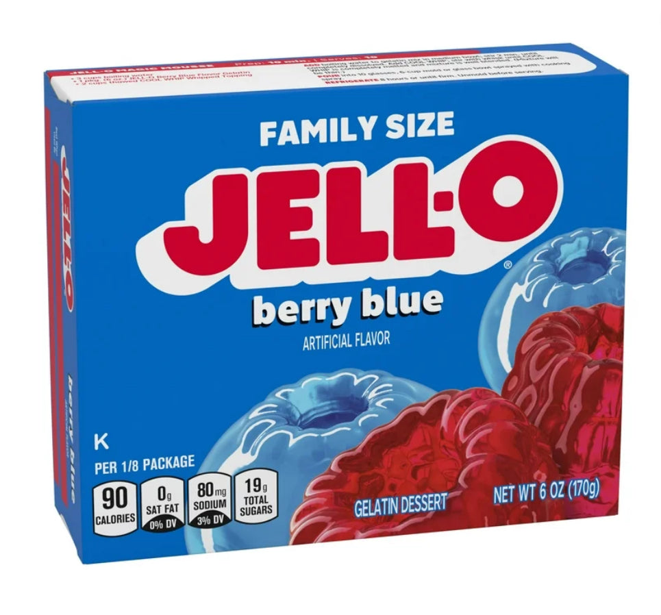 Jell-O Jelly - BERRY BLUE