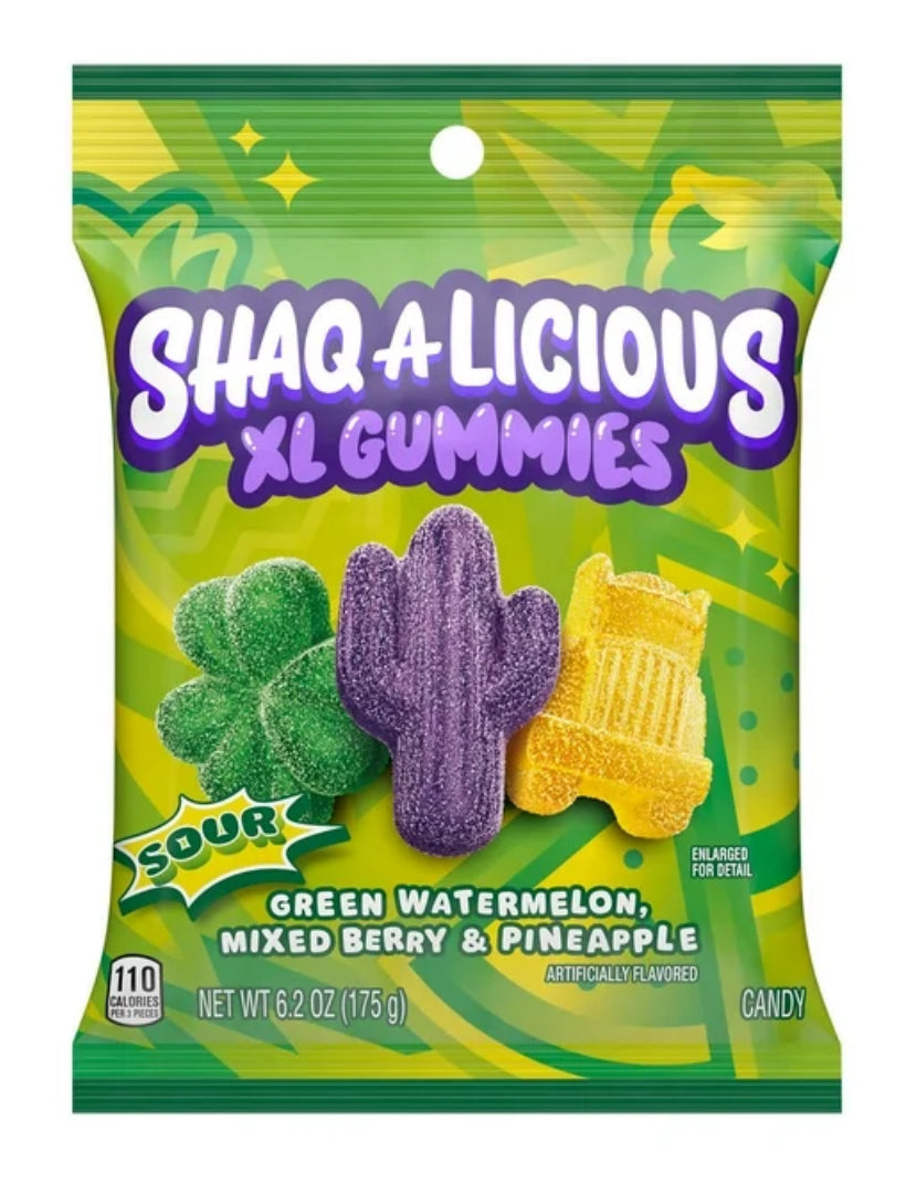 Shaq A Licious XL Gummies - SOUR