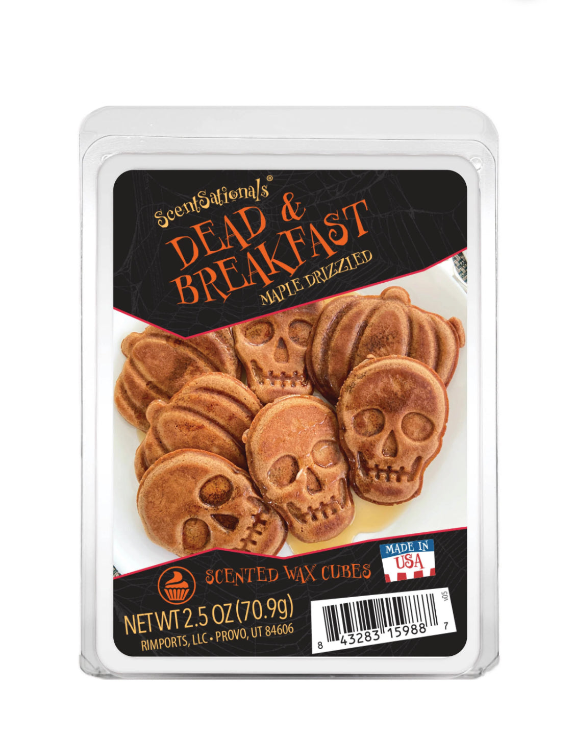 ScentSationals Wax Melts - DEAD & BREAKFAST MAPLE DRIZZLED