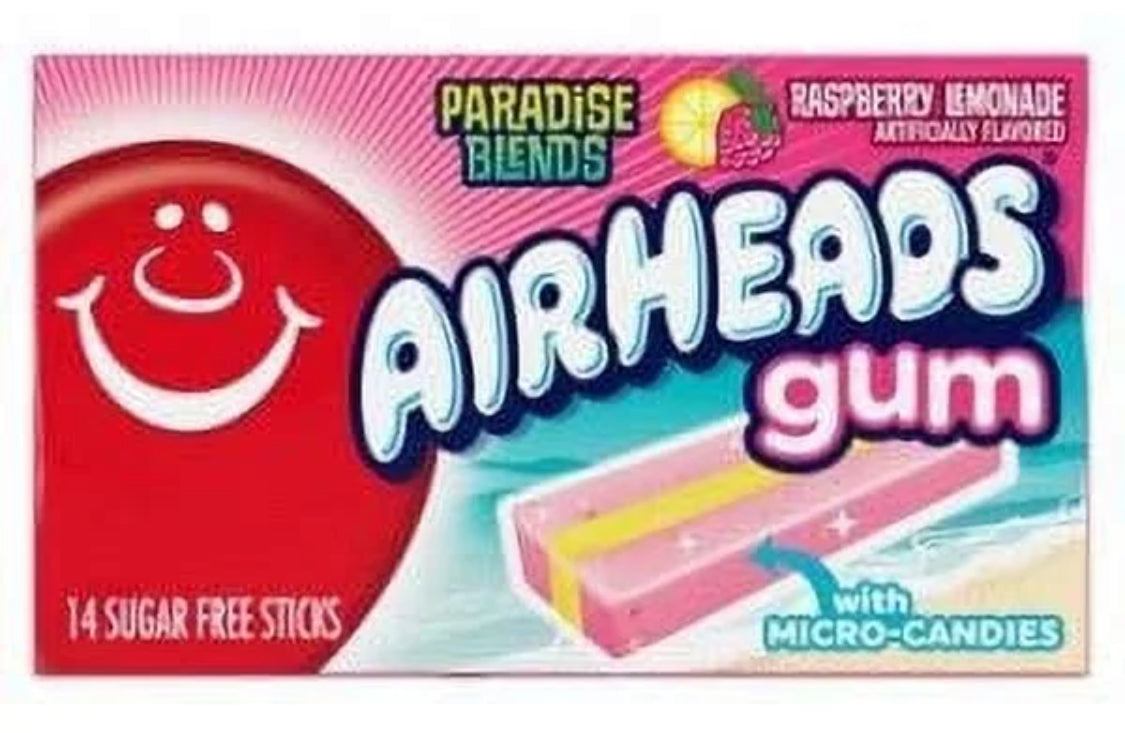 Airheads Sugarfree Chewing Gum - PARADISE BLENDS