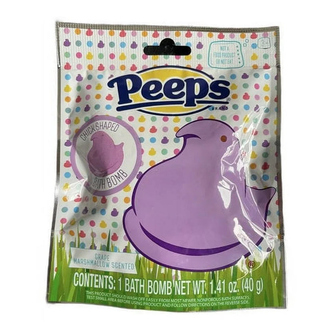 Peeps Chick Shaped Bath Bomb - GRAPE MARSHMALLOW