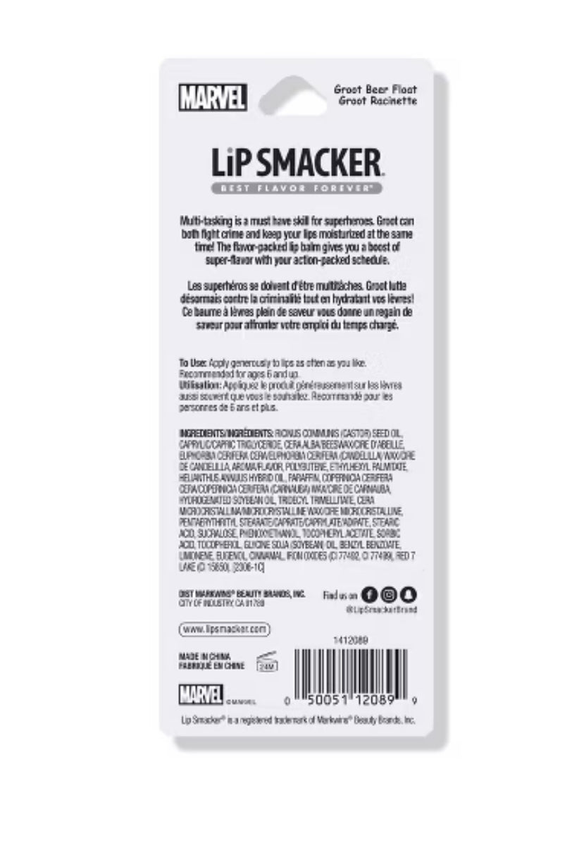 Lip Smacker Character Lip Balm - MARVEL - GROOT