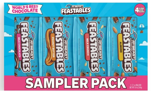 Mr Beast Feastables Sample Pack