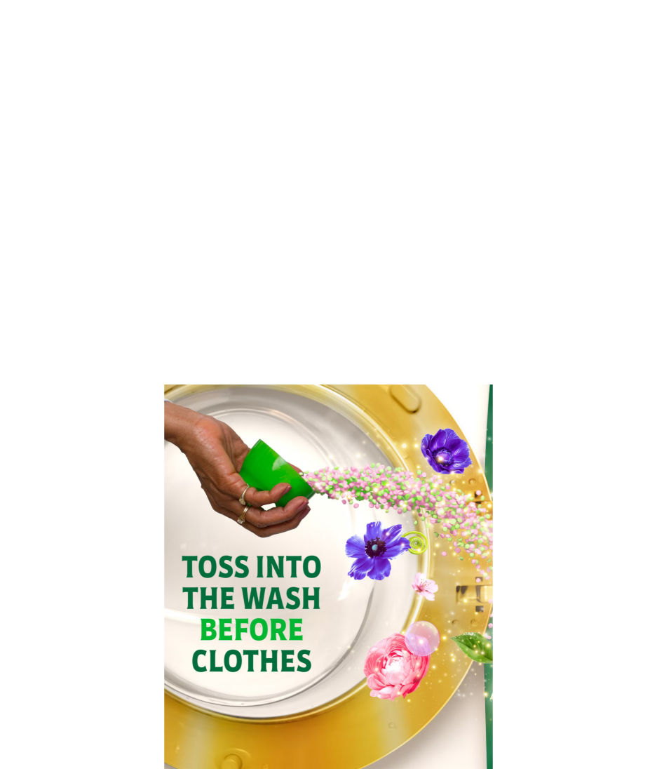 Gain In Wash Scent Booster Wicked For Good Emerald Charm & Yellow Brick Wonder Toss In The Wash Before Clothes