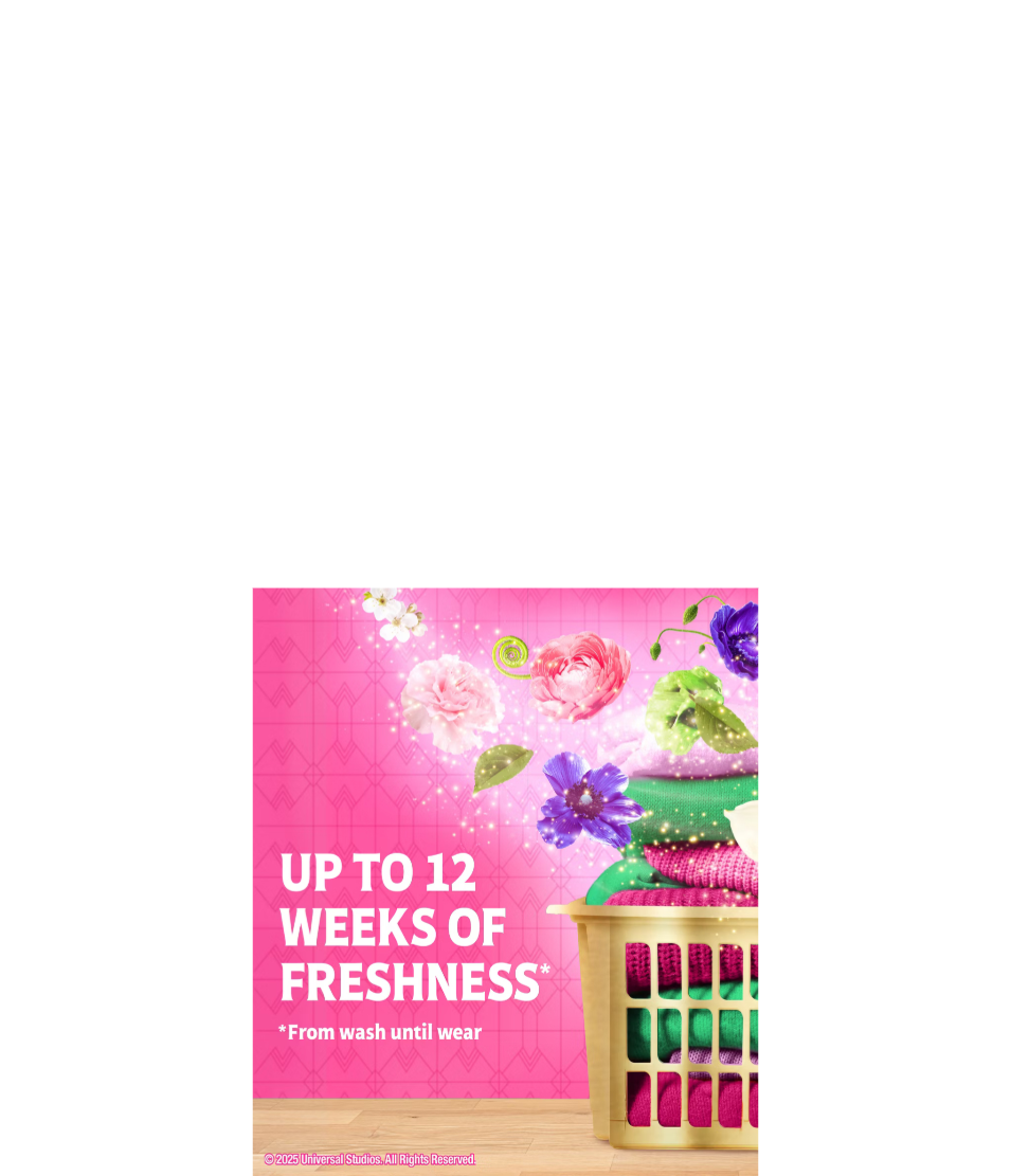 Gain In Wash Scent Booster Wicked For Good Wonderfullest Woods & Beautifical Blossom Up To 12 Weeks Of Freshness