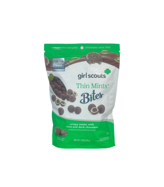 Girl Scouts Bites Thin Mints Packet Front View