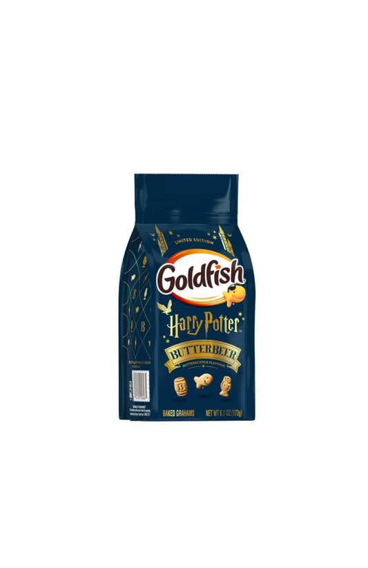 Goldfish Crackers Limited Edition Harry Potter Butterbeer Bag Front Side View