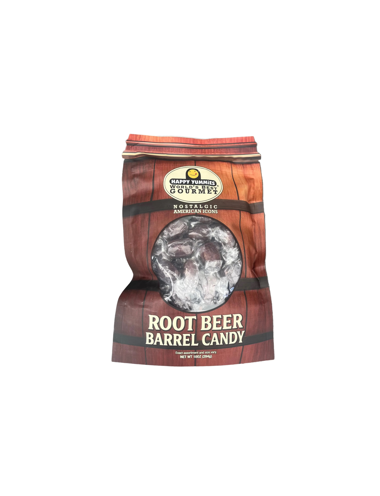 Happy Yummies World’s Best Gourmet Nostalgic American Icons Root Beer Barrel Candy